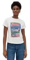 Re/done Retrograde Classic Graphic Tee In Vintage White