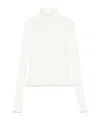 Re/done Ribbed Roll-neck Top