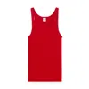 Re/done Ribbed Tank In Ruby