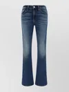 RE/DONE STRAIGHT COTTON JEANS FADED WASH