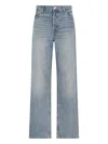 Re/done Straight Jeans In Blue