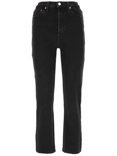 RE/DONE STRAIGHT-LEG JEANS
