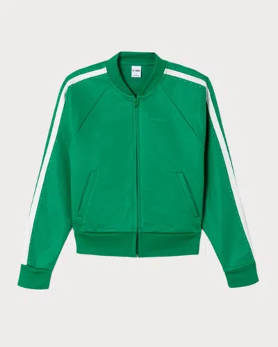 Re/done Sunland Track Jacket In Green
