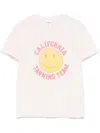 Re/done Tanning Team Relaxed Graphic T-shirt In White
