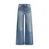 Re/done Vintage Wide Leg Denim Jeans