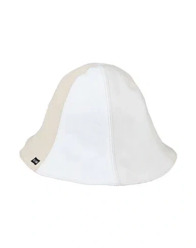 Re/done With Levi's Woman Hat Beige Size Xs/s Cotton