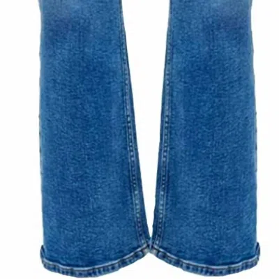 Re/done Women 90s Medium Wash Boot Cut Loose High Rise Jeans In Blue
