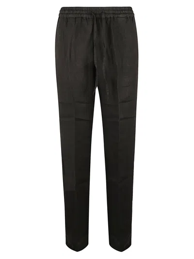 Re-hash Drawstring Linen Trousers In Multi