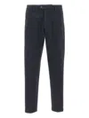 Re-hash Ariberto Buttoned-pocket Chino Trousers In Blue