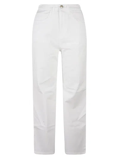 Re-hash Wide-leg Trousers In White