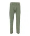 Re-hash Belt-loop Casual Pants In Green