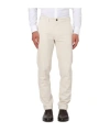 Re-hash Belt-loop Casual Pants In White
