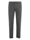 Re-hash Belt-loop Chinos In Gray