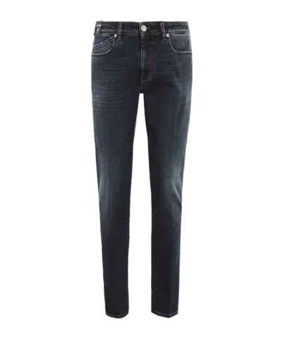 Re-hash Belt-loop Jeans In Black