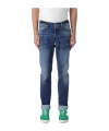 Re-hash Belt Loop Jeans In Blue
