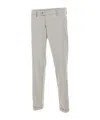 Re-hash Button Casual Pants In Gray