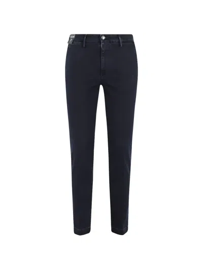 Re-hash Button-fastening Jeans In Black