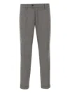 Re-hash Buttoned Cuffed Trousers In Gray