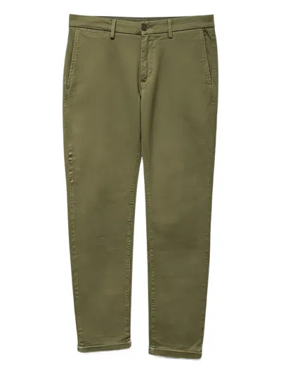 Re-hash Buttoned Straight-leg Trousers In Green
