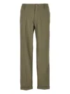 Re-hash Buttoned Straight-leg Trousers In Green