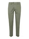 Re-hash Belt-loop Casual Pants In White