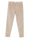 Re-hash Corduroy Cuffed Trousers In Brown