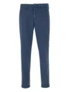 Re-hash Cotton-blend Trousers In Blue