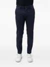 Re-hash Cotton Chino Trousers In Blue