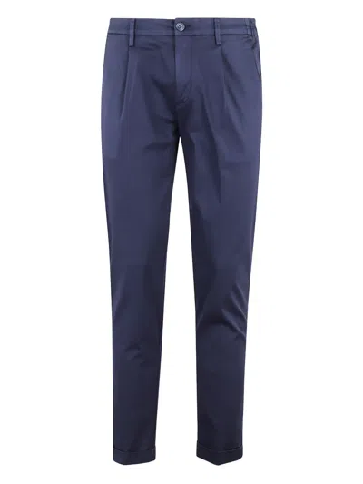 Re-hash Cotton Chinos In Blue