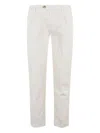 Re-hash Cotton Chinos In White