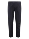 Re-hash Cotton Straight-leg Trousers In Black