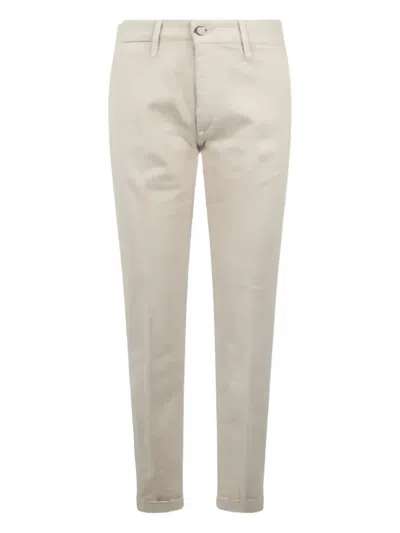 Re-hash Cotton Trousers In Neutral