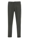 Re-hash Cuffed-hem Chinos In Gray