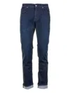 Re-hash Cuffed Jeans In Blue