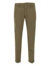 Re-hash Cuffed Straight-leg Trousers In Green