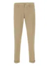Re-hash Cuffed Welt-pocket Trousers In Neutral