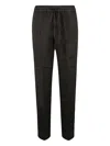 Re-hash Drawstring Linen Trousers In Multi