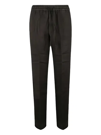 RE-HASH DRAWSTRING LINEN TROUSERS