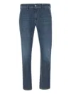 Re-hash Embroidered Back-pocket Jeans In Blue