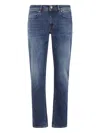 Re-hash Five-pocket Jeans In Blue
