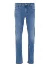 Re-hash Classic Straight-leg Jeans With Mid-rise Waist In Blue