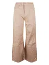 Re-hash Five-pocket Trousers In Pink