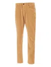 Re-hash Five-pockets Corduroy Regular Trousers In Brown