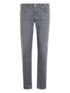 Re-hash Five-pockets Straight-leg Jeans In Gray
