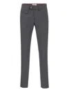 Re-hash Flap-pockets Tapered Trousers In Gray