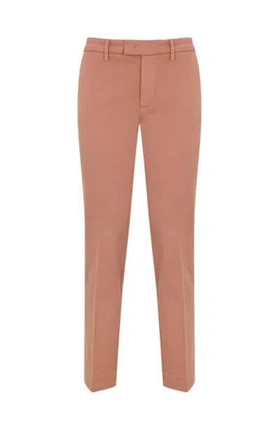 Re-hash Gloria Capri Chino Trousers In Brown