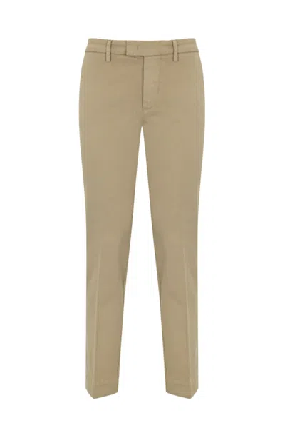 Re-hash Gloria Capri Chino Trousers In Beige