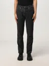 Re-hash Five-pocket Straight-leg Jeans In Black
