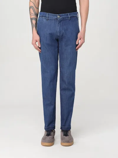 RE-HASH JEANS RE-HASH MEN COLOR BLUE,420785009