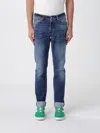Re-hash Belt Loop Jeans In Blue